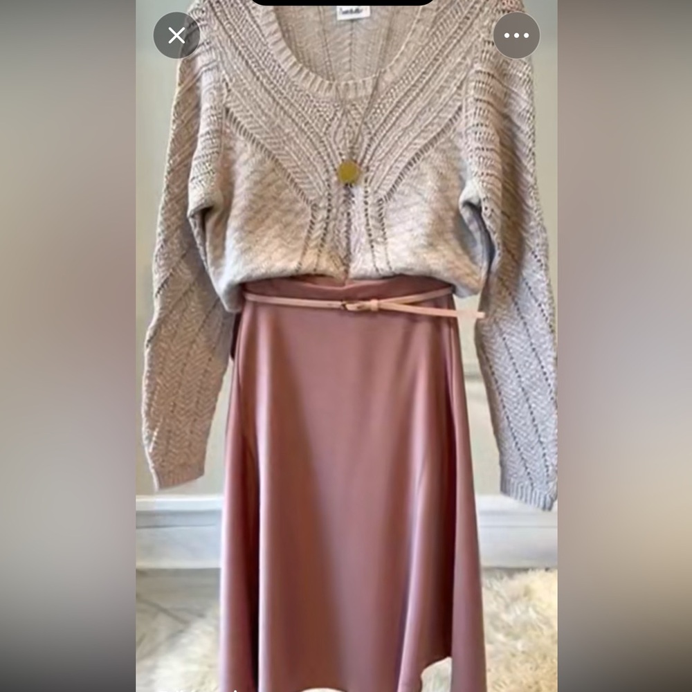 Cloud Chaser Beige Knit Top - Picture 3 of 13